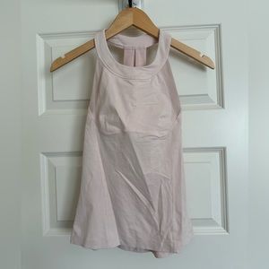 Lululemon Pink Tank w Bra